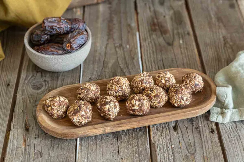 Energy balls dattes et cacao (sans cuisson)