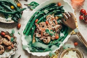 Salade d’asperges et crevettes : une recette saine et savoureuse