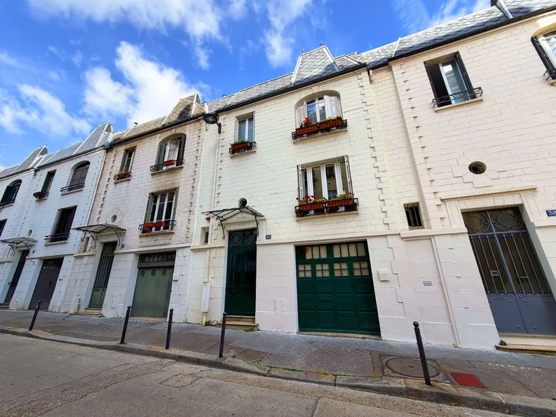 La Villa Santos-Dumont, un coin de campagne caché dans le 15ème arrondissement à Paris