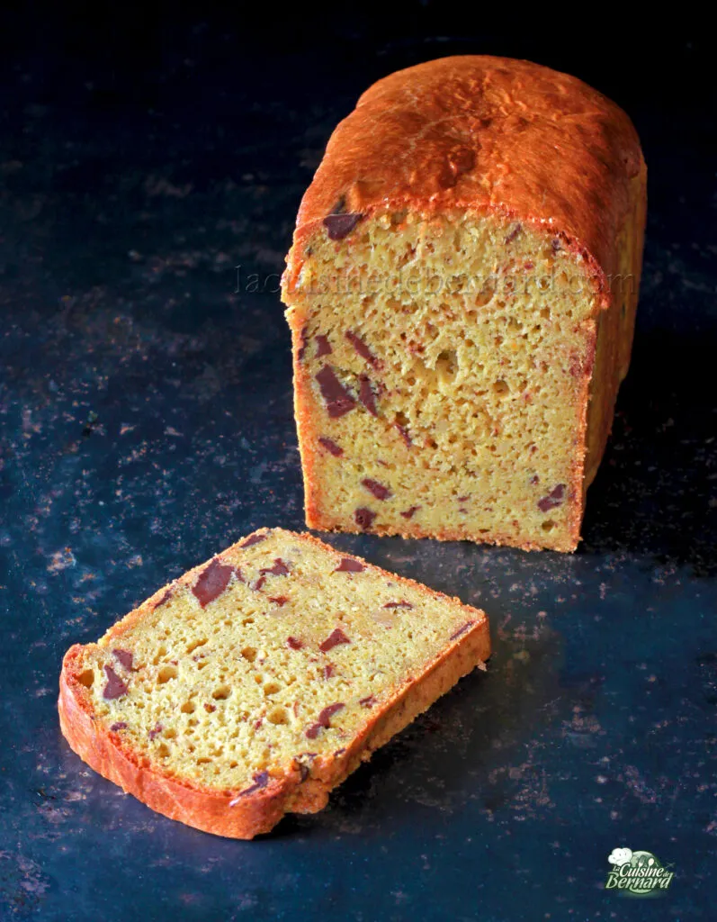 Cake de l’impossible orange cannelle et chocolat
