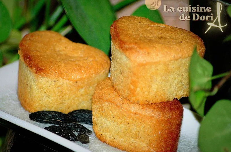Petits coeurs à l'amande et fève Tonka