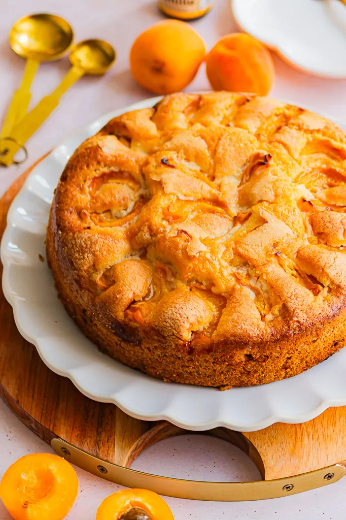 Gâteau aux abricots et amandes ultra moelleux