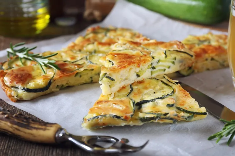 Scarpaccia de courgettes la vraie recette italienne facile et rapide