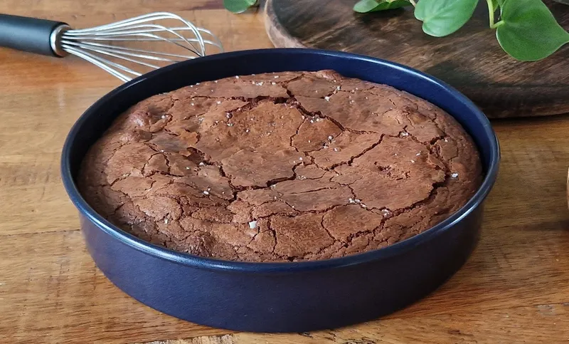Fondant au chocolat à la fleur de sel de Guérande IGP