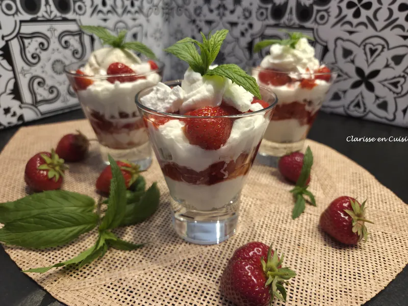 Eton Mess aux fraises