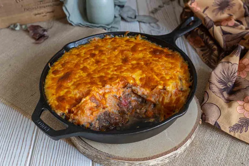 Parmentier végétarien au potimarron
