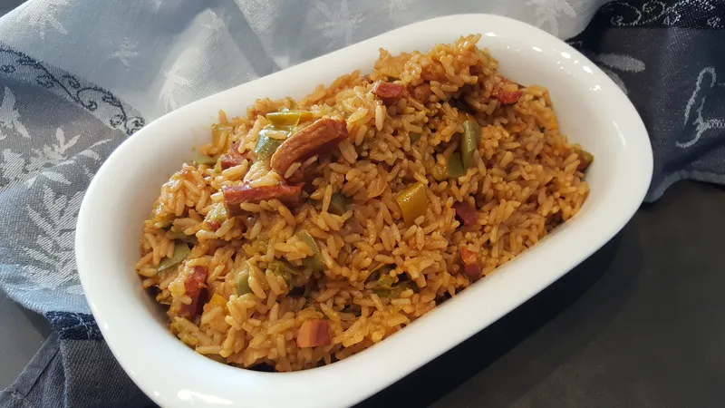 Riz au poivron et au chorizo