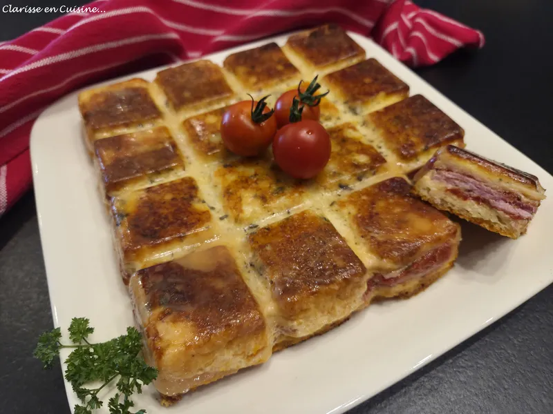 Croque tablette façon pizza