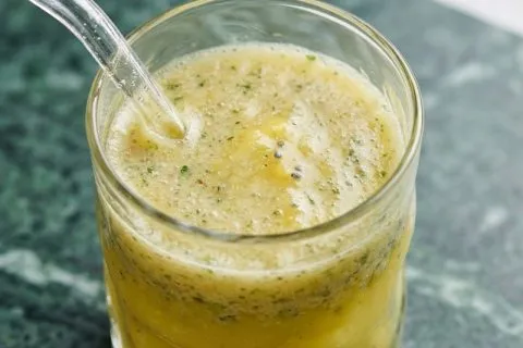 Jus ananas menthe