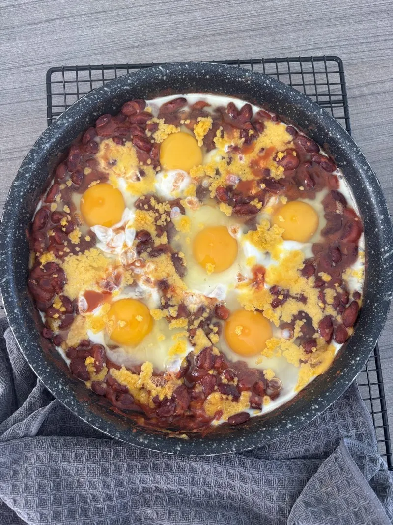 Oeufs à la mexicaine.