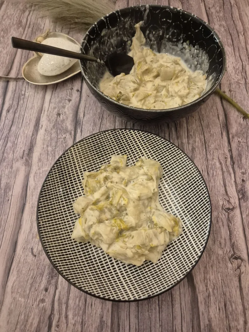 Fondue d'endives à la crème