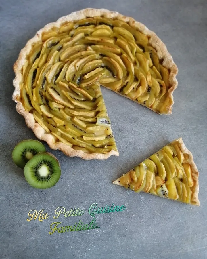 Tarte aux kiwis et pommes : un délice à partager