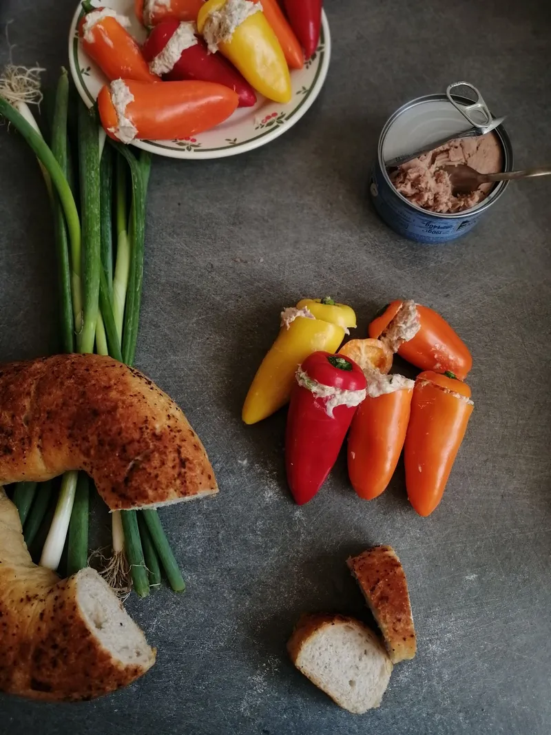 Prolongez l’été avec des minis poivrons farcis au thon