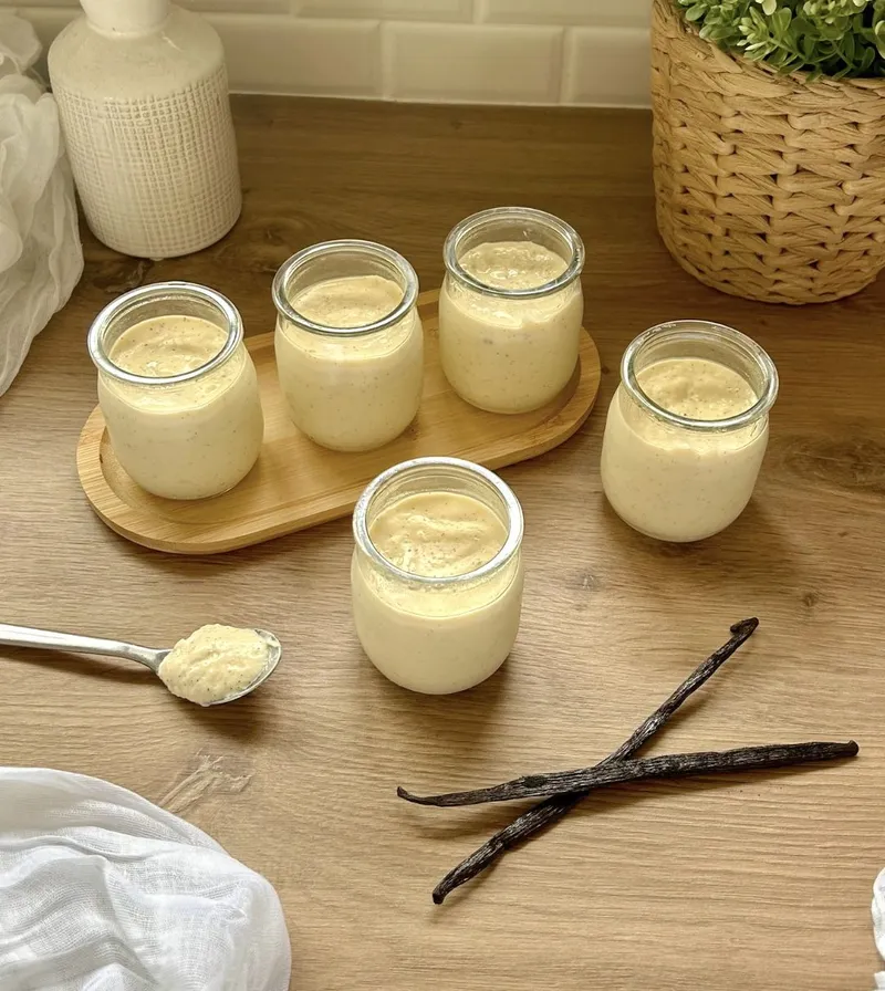 Crèmes dessert vanille avec et sans Thermomix