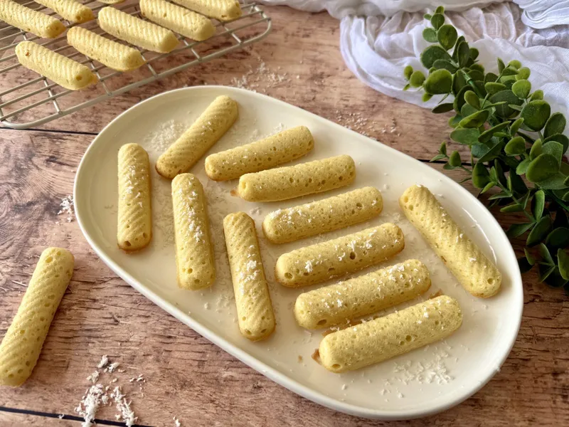 Madeleines à la noix de coco