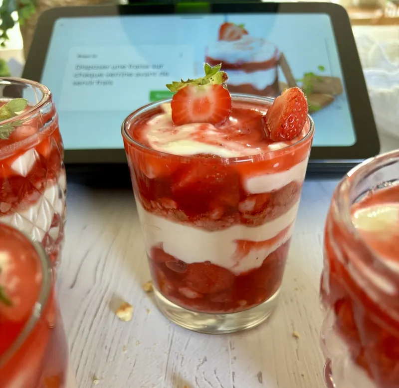 Tiramisu Fraise (avec ou sans Thermomix)