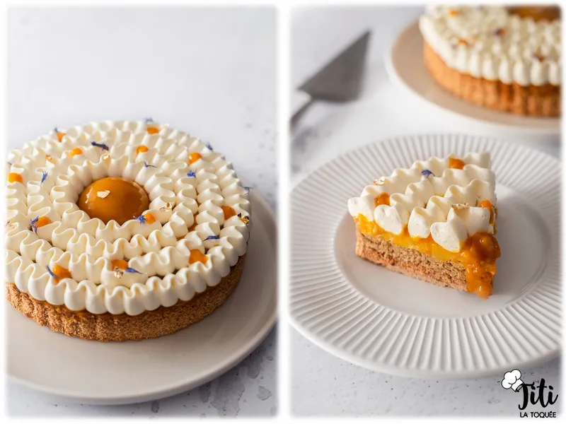 Tarte mangue passion coco