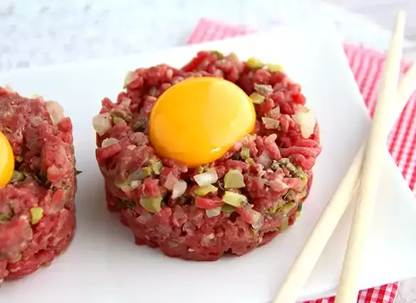 Steak tartare de bœuf