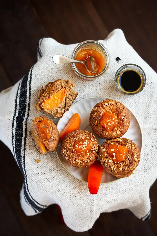 Moelleux aux noisettes et aux abricots (sans gluten)