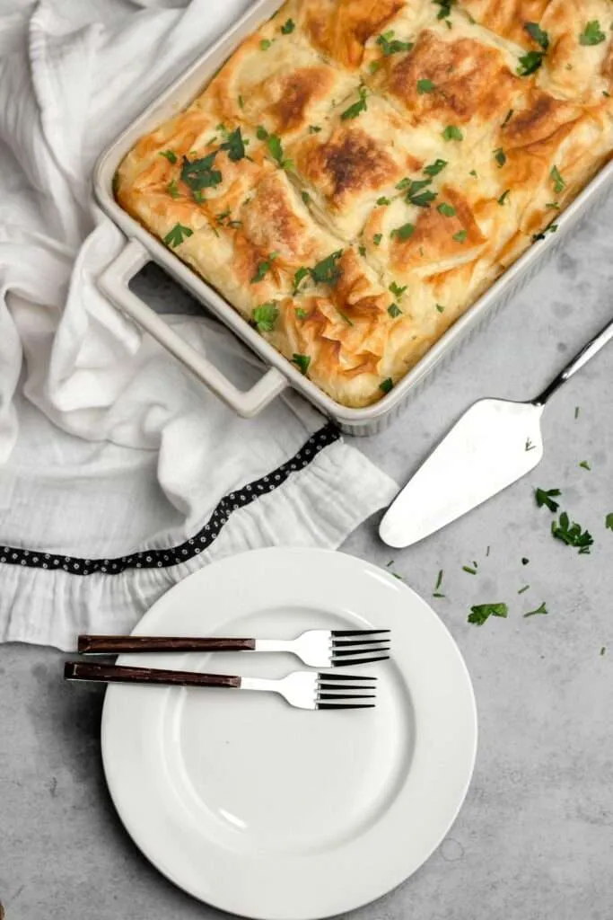 Tiropita : le vrai feuilleté grec à la feta