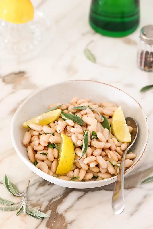 Salade italienne de haricots blancs (cannellini)