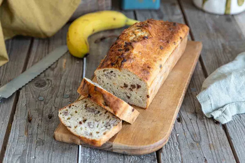 Banana bread healthy à la banane et avoine