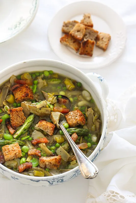 Garmugia, la soupe du prinptemps en Toscane