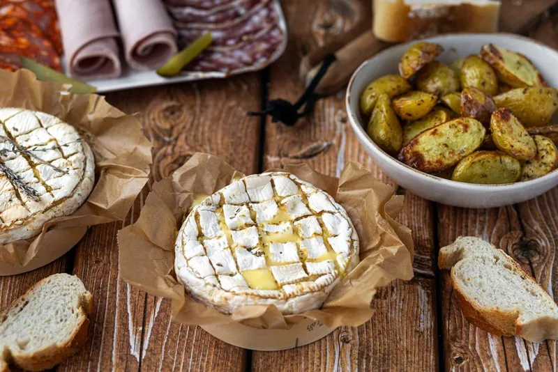 Camembert rôti à l'air fryer
