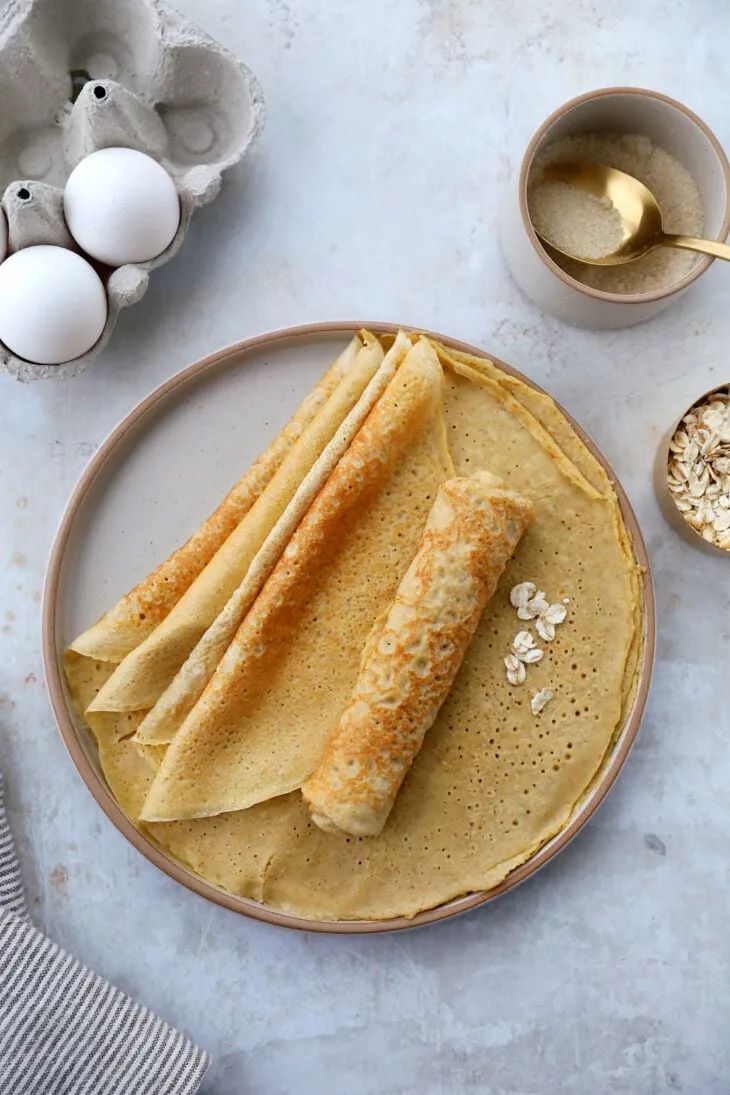 Crêpes à l’avoine