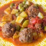 Tajine kefta olives