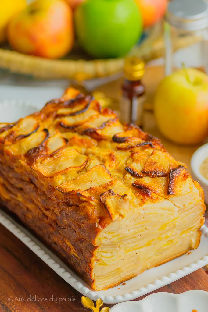 Gâteau Invisible aux pommes