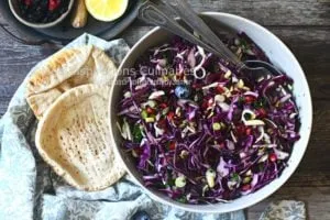 Salade de chou rouge, recette facile