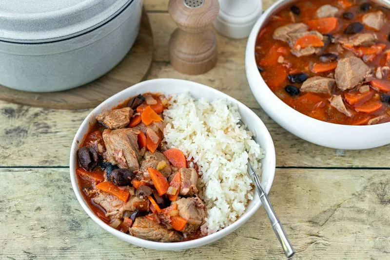 Sauté de veau aux olives