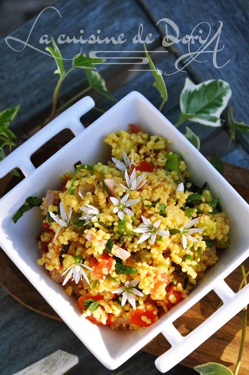 Taboulé de couscous parfumé