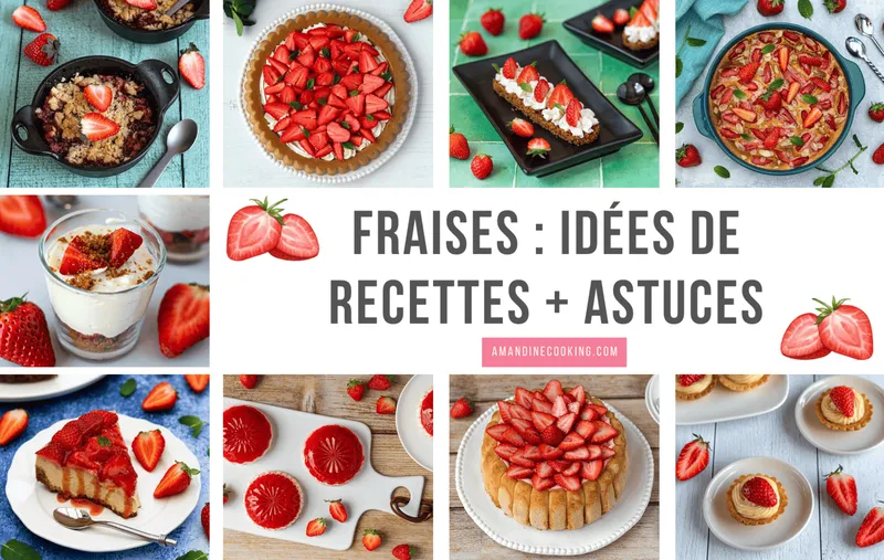Recettes aux fraises : idées faciles + astuces pour les choisir et les conserver