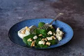 Terrine de roquefort aux noix et au fromage frais