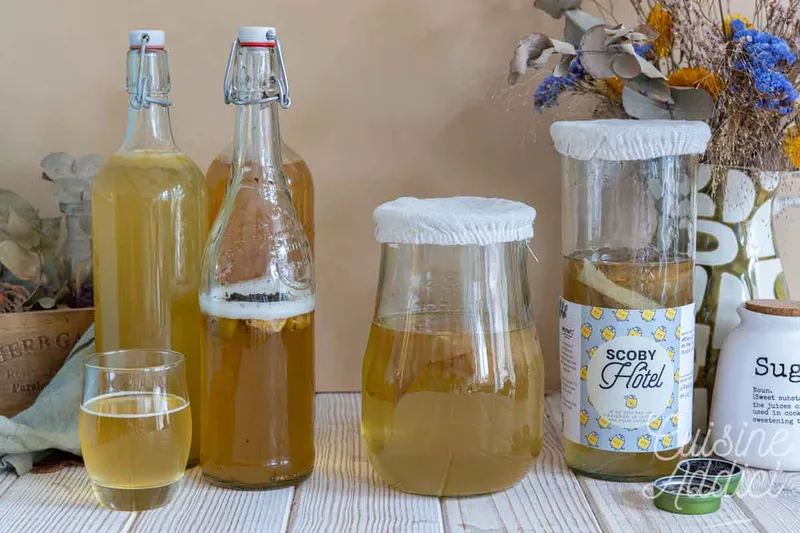 Comment faire du kombucha maison étape par étape