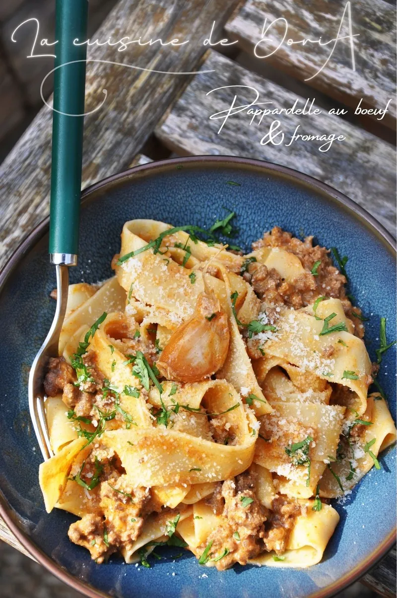 Pappardelle au boeuf & parmesan
