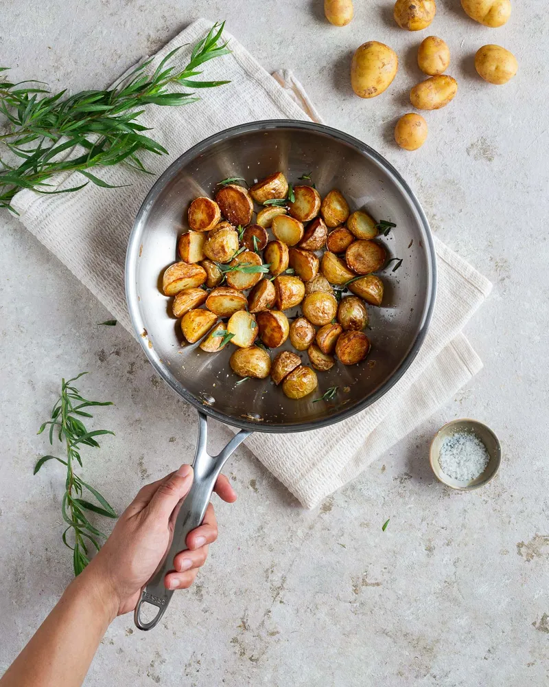 Pommes de terre sautées à l’inox