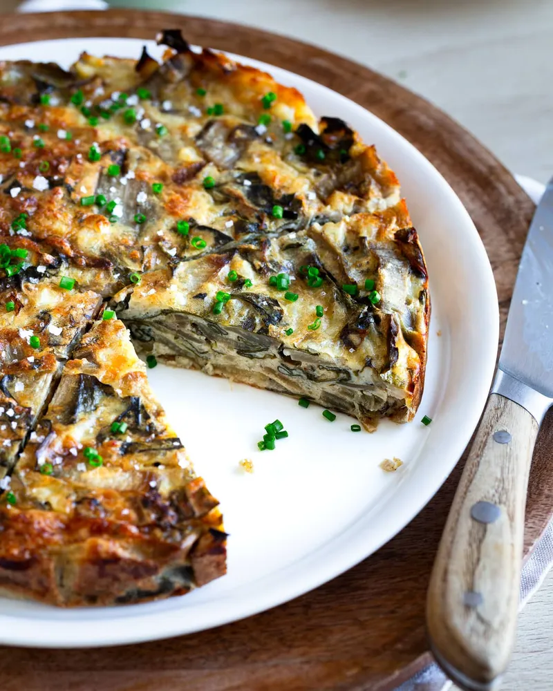Quiche légère blette et cottage cheese : moelleuse sans pâte ni crème