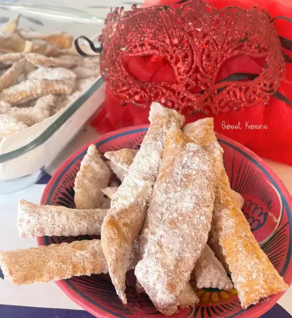 Les bugnes, beignets de carnaval