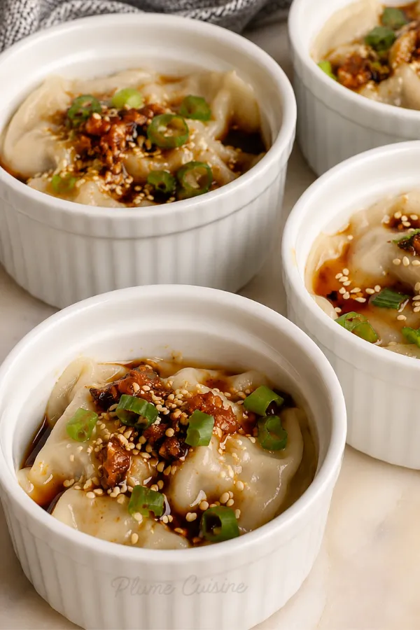 Lasagnes de dumplings asiatiques