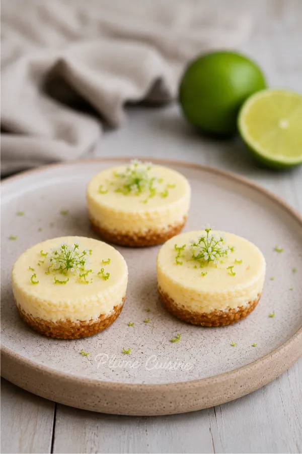 Mini Cheesecakes au citron