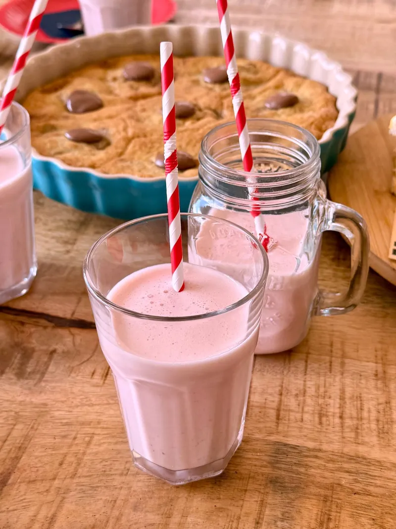 Milkshake à la fraise