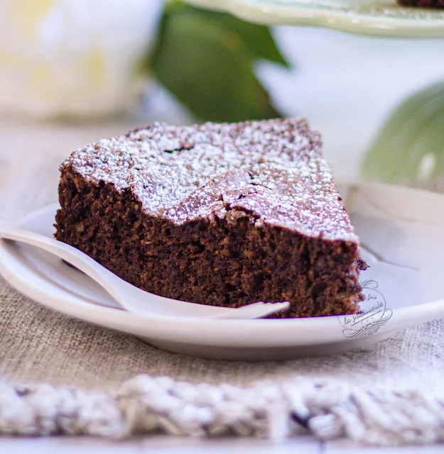 Gâteau au chocolat à la courgette {sans beurre}