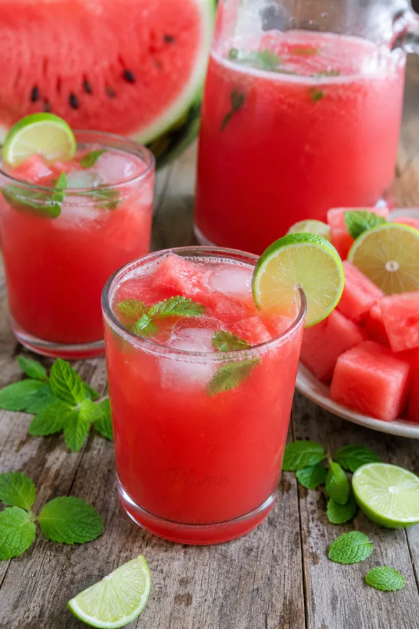 Agua fresca à la pastèque