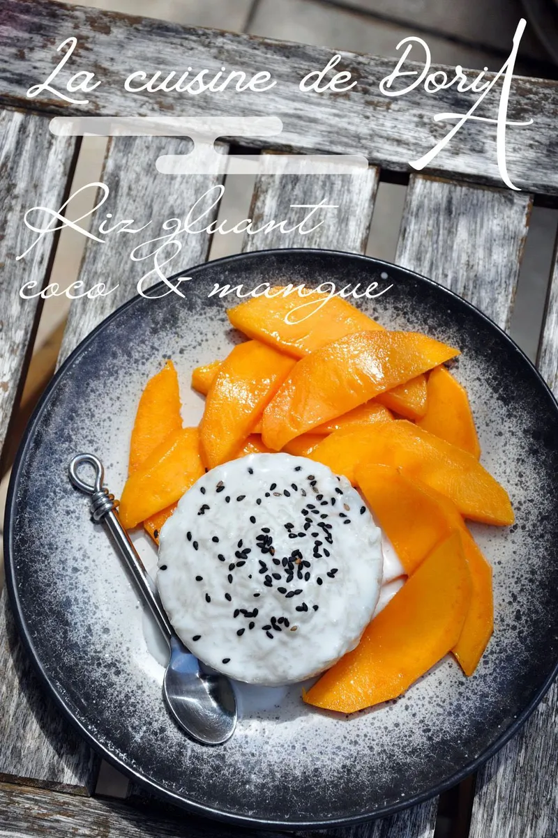 Riz gluant coco & mangue