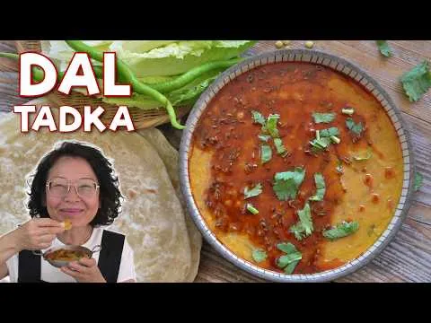 Dal tadka facile – recette indienne de lentilles super savoureuse (+ pain chapati maison)