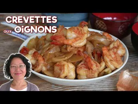 Crevettes aux oignons simples et délicieuses + version ÉCO en bonus