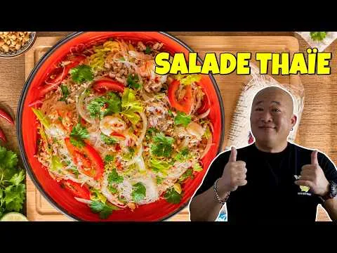 Salade thaïe aux vermicelles transparents - Yam Woon Sen